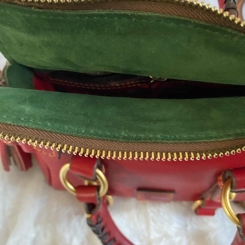 Dooney & Bourke Red Nano Satchel, Excellent Preowned Condition, Rarely Used - Picture 2 of 12